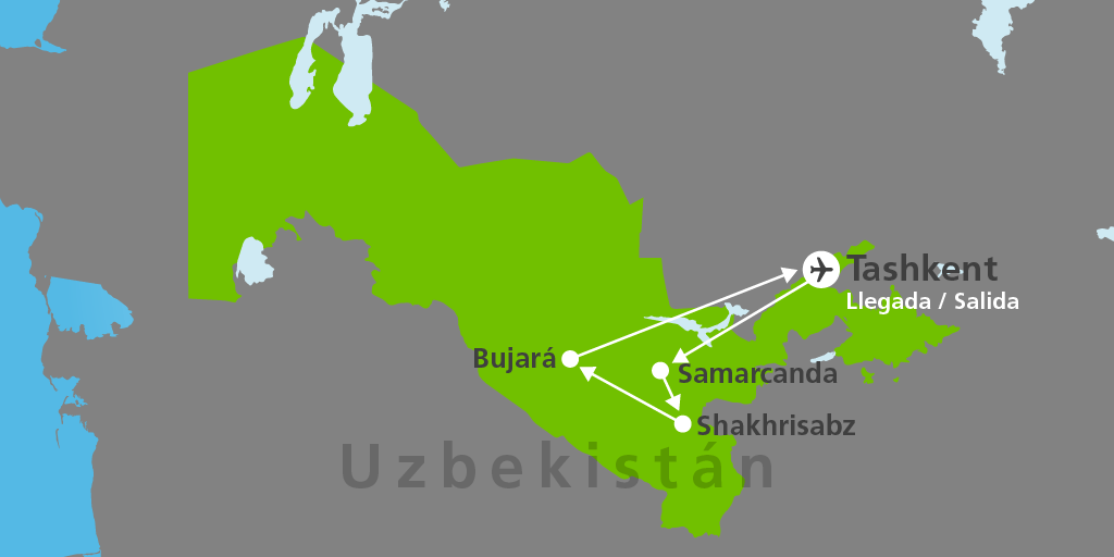 ¿Estás pensando en hacer un viaje por la Ruta de la Seda de Uzbekistán? Pasea por las encantadoras Jiva, Bujará o Tashkent con nosotros. 7