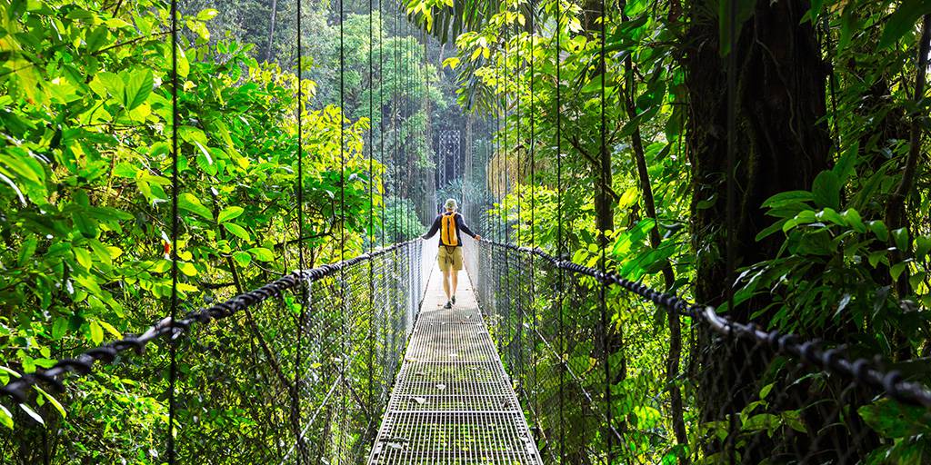 Con este viaje a Costa Rica de 12 días disfrutarás los lugares más salvajes. Desde el volcán Arenal, hasta Monteverde y la costa en Tamarindo. 5