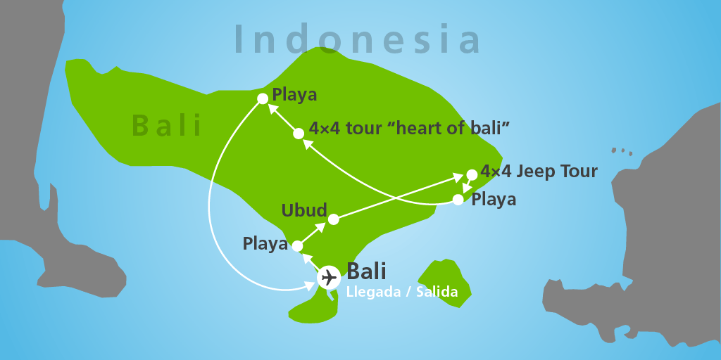 ¿Buscas un viaje a Bali de 12 días? Este viaje es ideal para ti. Recorreremos Bali, los volcanes de Ubud y las playas de Indonesia. 7
