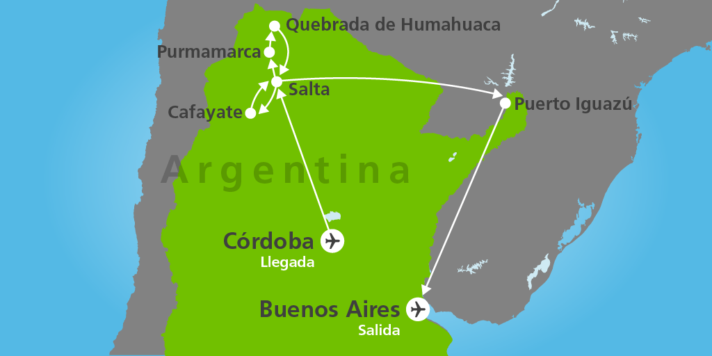 ¿Pensando en hacer un itinerario de viaje por el norte de Argentina? Con este viaje descubrirá Salta, Juluy y mucho más durante 16 días. 7
