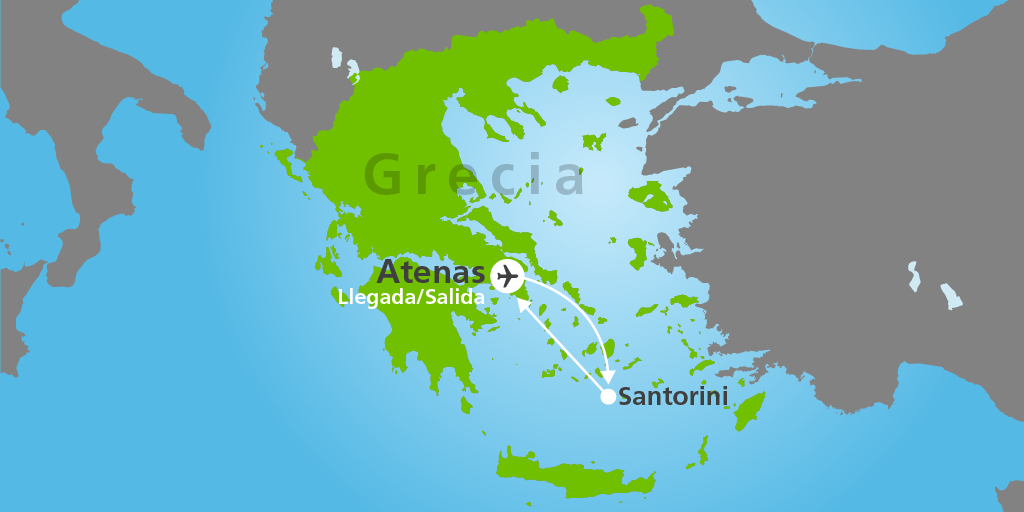 Disfruta de un viaje a Atenas y Santorini en 7 días. Grecia es el destino ideal para unas vacaciones en el paraíso mediterráneo. 7