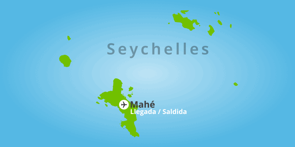 Mapa del viaje: Viaje de luna de miel a Seychelles en 9 días