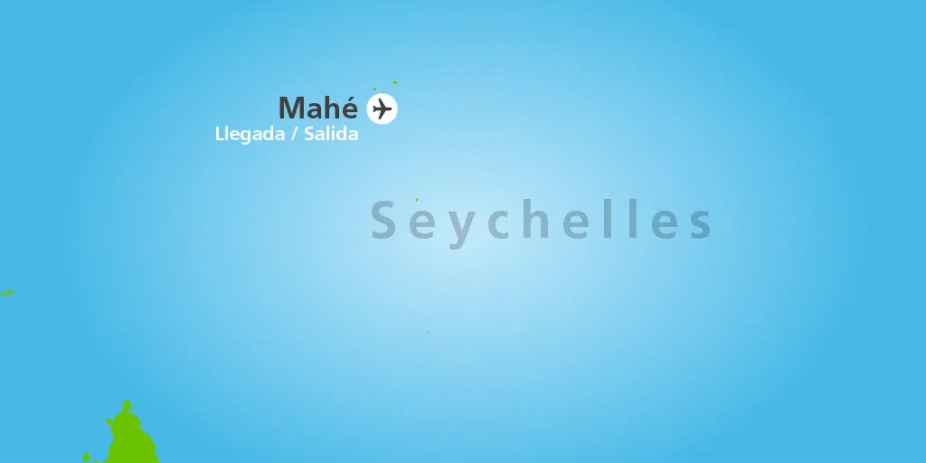 Mapa del viaje: Viaje de luna de miel a Seychelles en 9 días Mapa del viaje: Viaje de luna de miel a Seychelles en 9 días