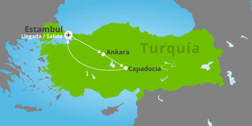 Con esta oferta de Black Friday disfrutarás de viaje a Estambul y Capadocia de 8 días. Explorarás los mejores rincones de la antigua Constantinopla y la región más mágica del país. 7