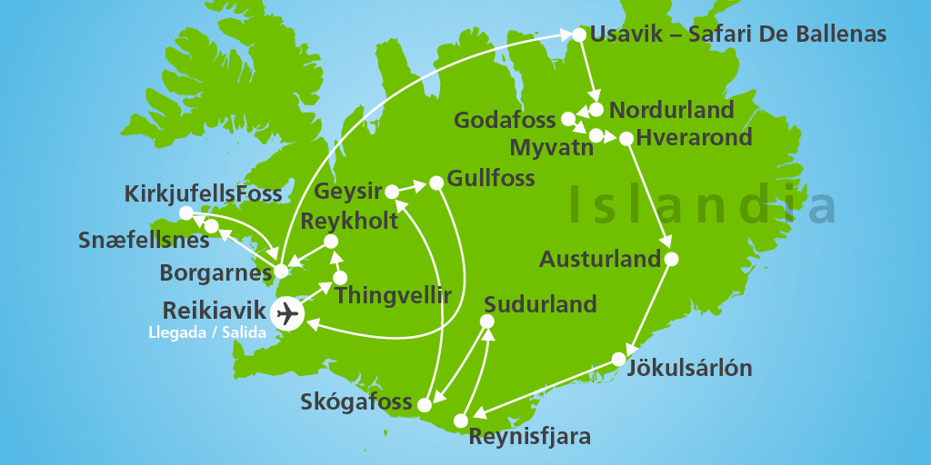 Conoce las leyendas de Islandia: Thingvellir, cascadas, el glaciar Jökulsarlon y los géisers con este tour completo por Islandia de 8 días 7