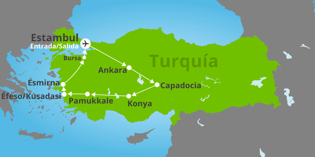 Atrévete a conocer las ciudades, monumentos y naturaleza de la nación turca con nuestro viaje completo por Turquía con Capadocia. 7