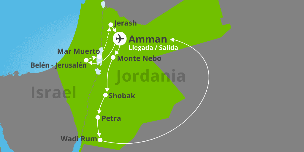Disfruta de este viaje a Jordania y Jerusalén, donde podrás adentrarte en la historia, cultura, tradiciones y finalizar en el Mar Muerto. 7