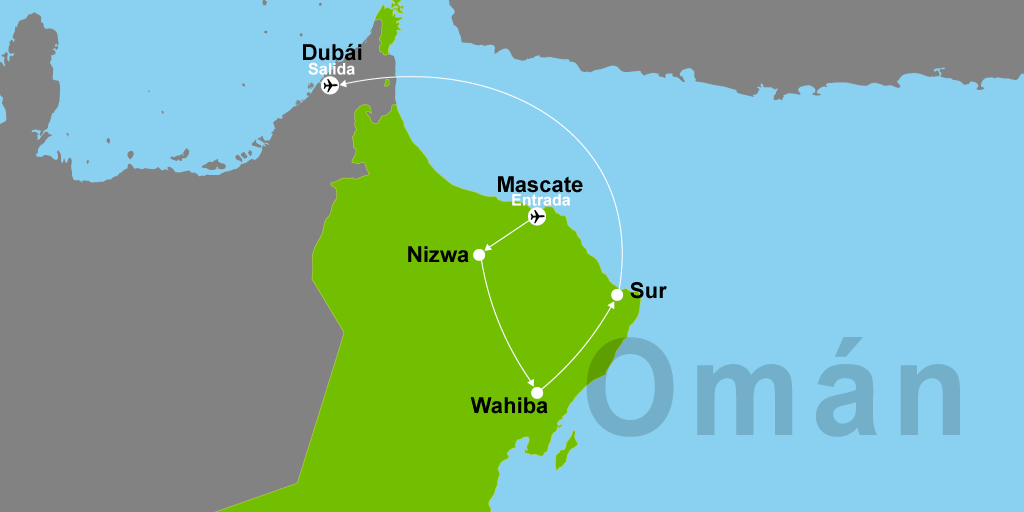 Un viaje combinado a Omán y Dubái para conocer las joyas arábigas y explorar los desiertos en safari. Visita las bellas mezquitas de Mascate y Abu Dhabi y recorre las dunas en 4x4. 7