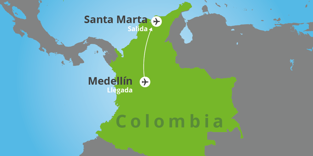 Descubre Colombia con este viaje por la tierra paisa de Medellín y el caribe colombiano de Santa Marta. Explora el Parque Nacional de Tayrona y relájate en las playas del mar Caribe. 7