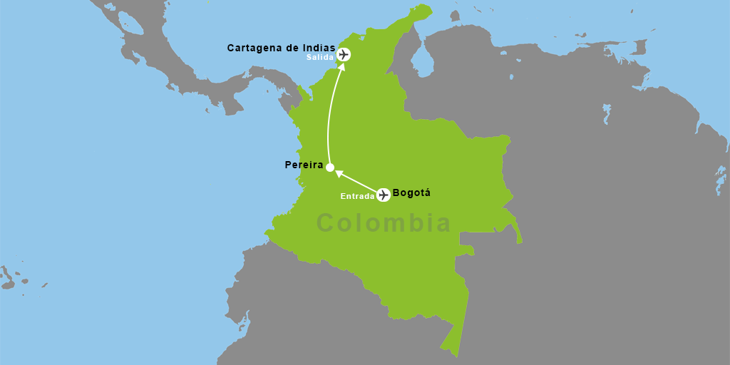 Disfruta de un viaje a Colombia: la tierra del café y Cartagena de Indias. Descubre el Eje Cafetero en Pereira y relájate en Cartagena de Indias, la encantadora ciudad bañada por el mar Caribe. 7