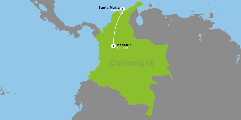 Descubre Colombia con este viaje por la tierra paisa de Medellín y el caribe colombiano de Santa Marta. Explora el Parque Nacional de Tayrona y relájate en las playas del mar Caribe. 7