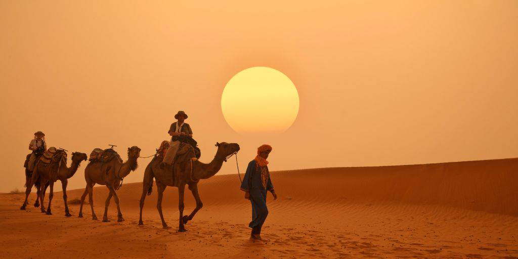 Con nuestro viaje a Marrakech y el desierto de 5 días te enamorarás de la ciudad imperial recorriendo sus zocos y del cautivante paisaje que forman las dunas del desierto. 3