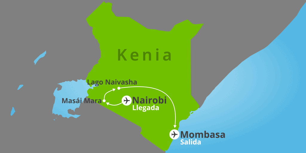 Sabanas de película, animales impresionantes, Mombasa... Conoce esto y más con este viaje de safari por Kenia y sus playas de 10 días. 7