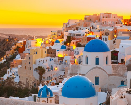 Santorini, Milos y Paros