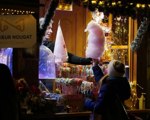 Mercado navideño en Ginebra