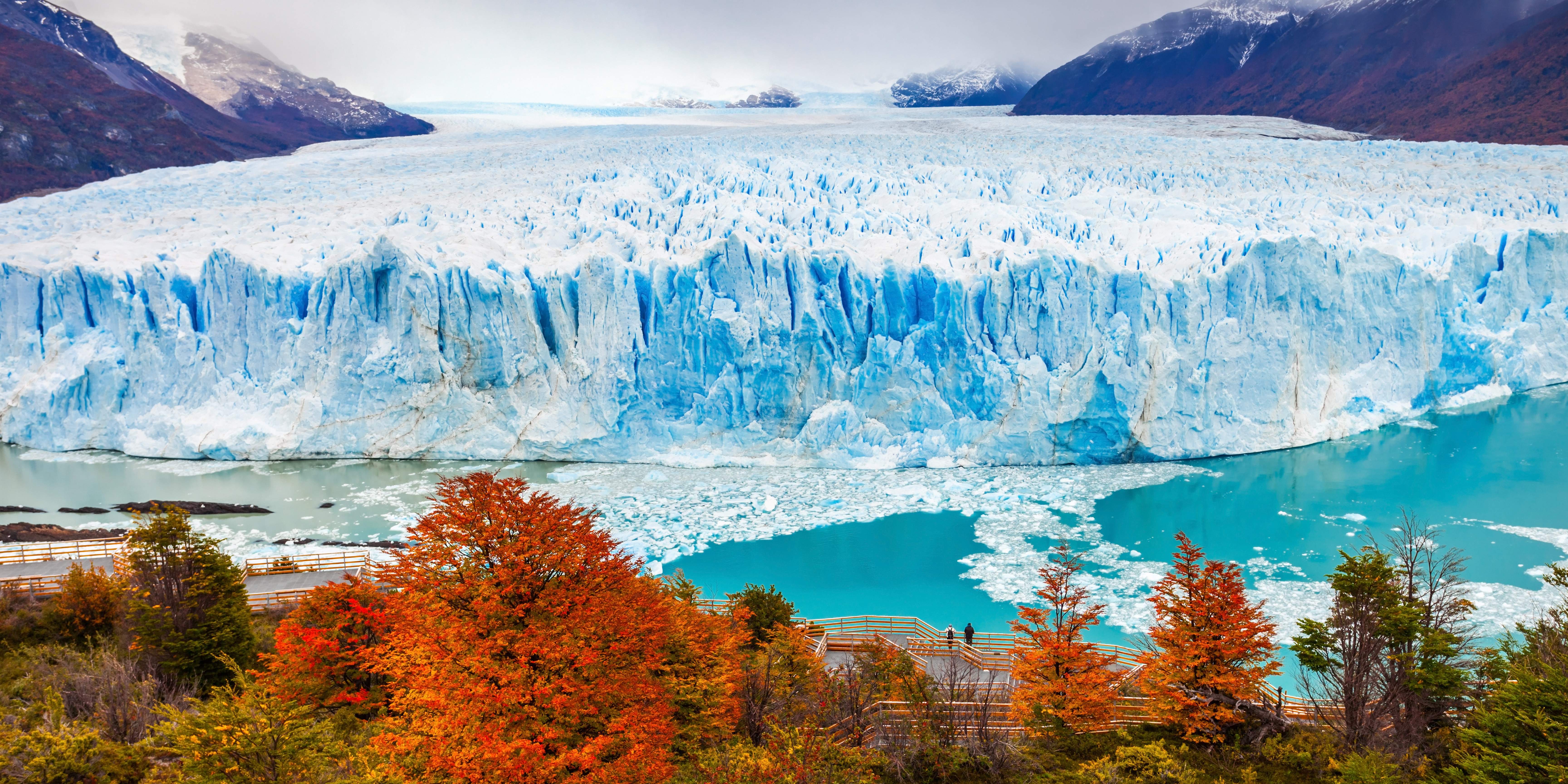 Fascinante combinación de glaciares, cataratas y tango