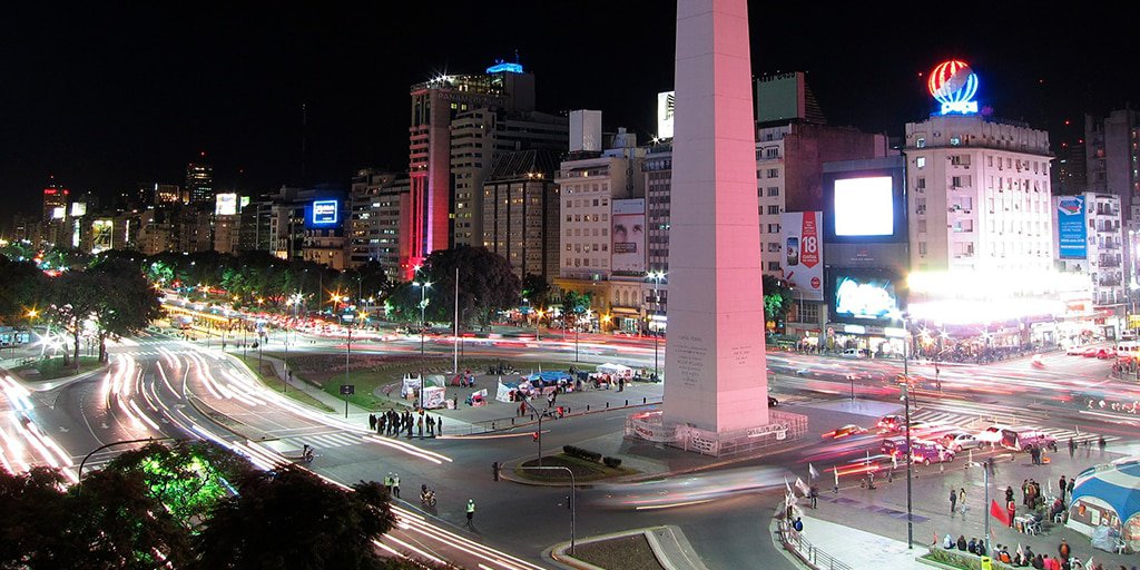 Obelisco en Buenos Aires Argentina