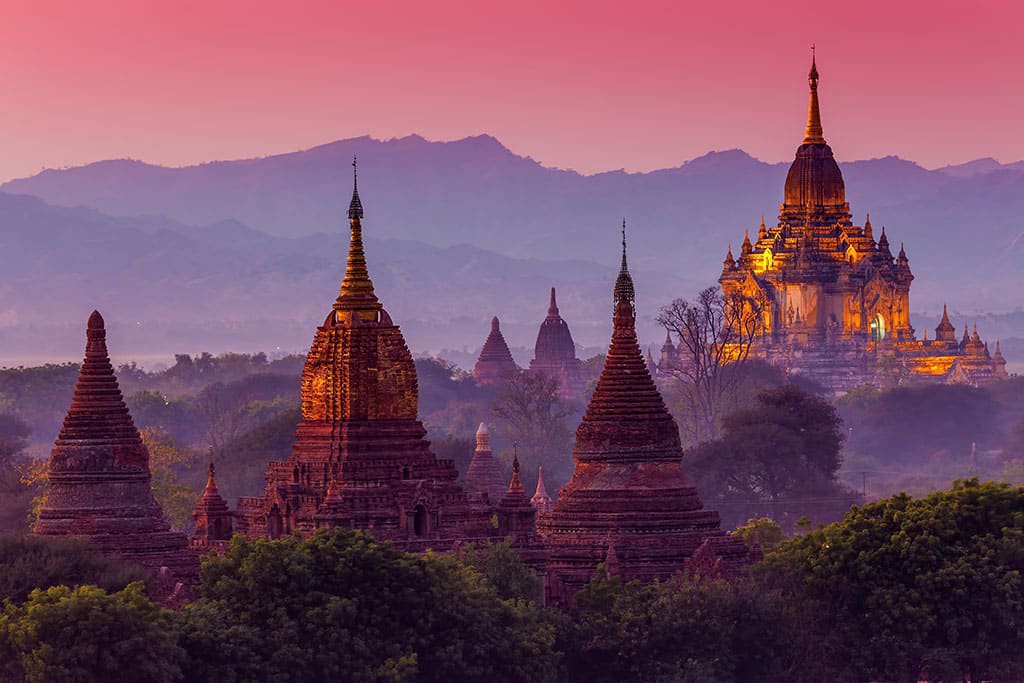 bagan y sus templos y pagodas