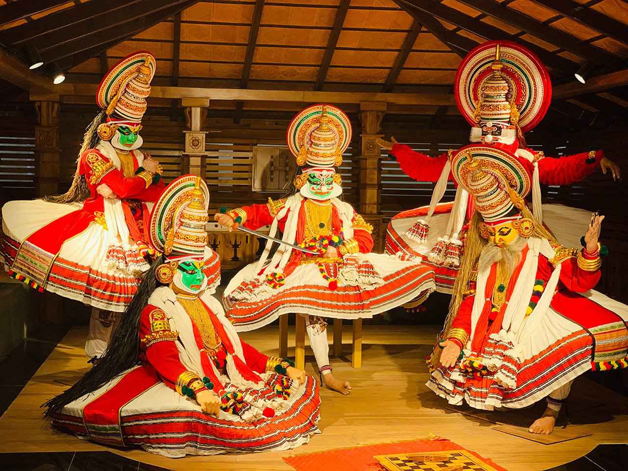 Qué ver en Kochi - Danza-Kathakali
