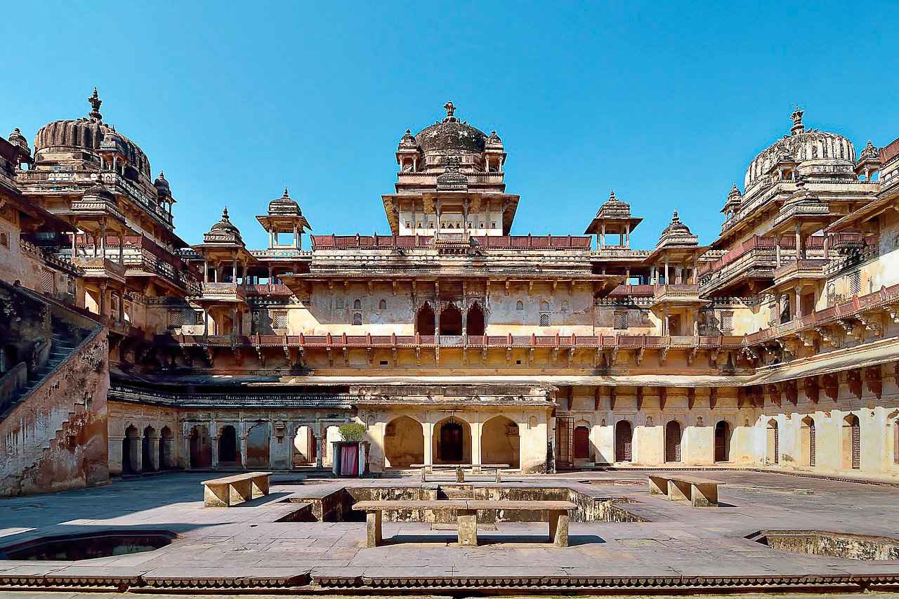 Jahangir-Mahal - Qué ver en Orchha
