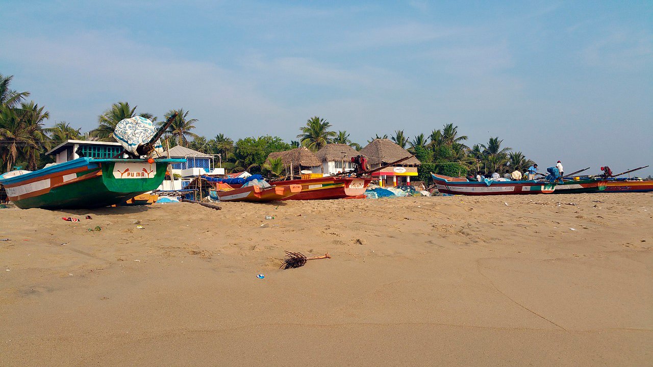 Qué ver en Pondicherry - Playas