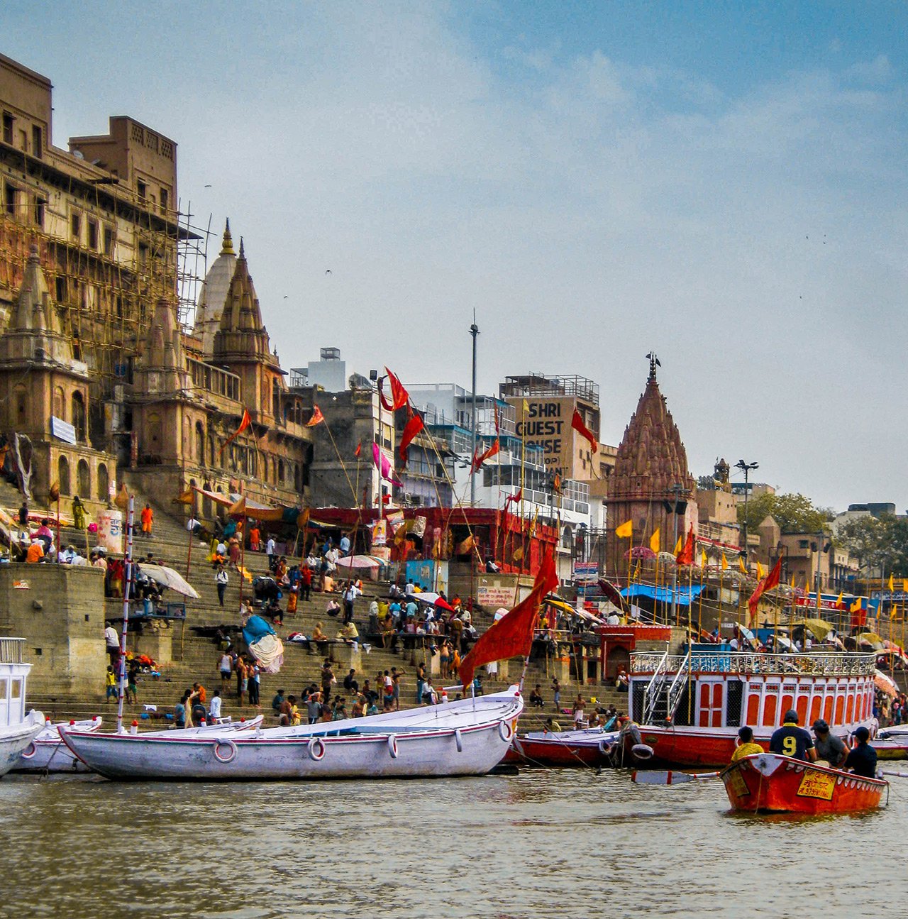 Qué ver en Benarés - Río Ganges